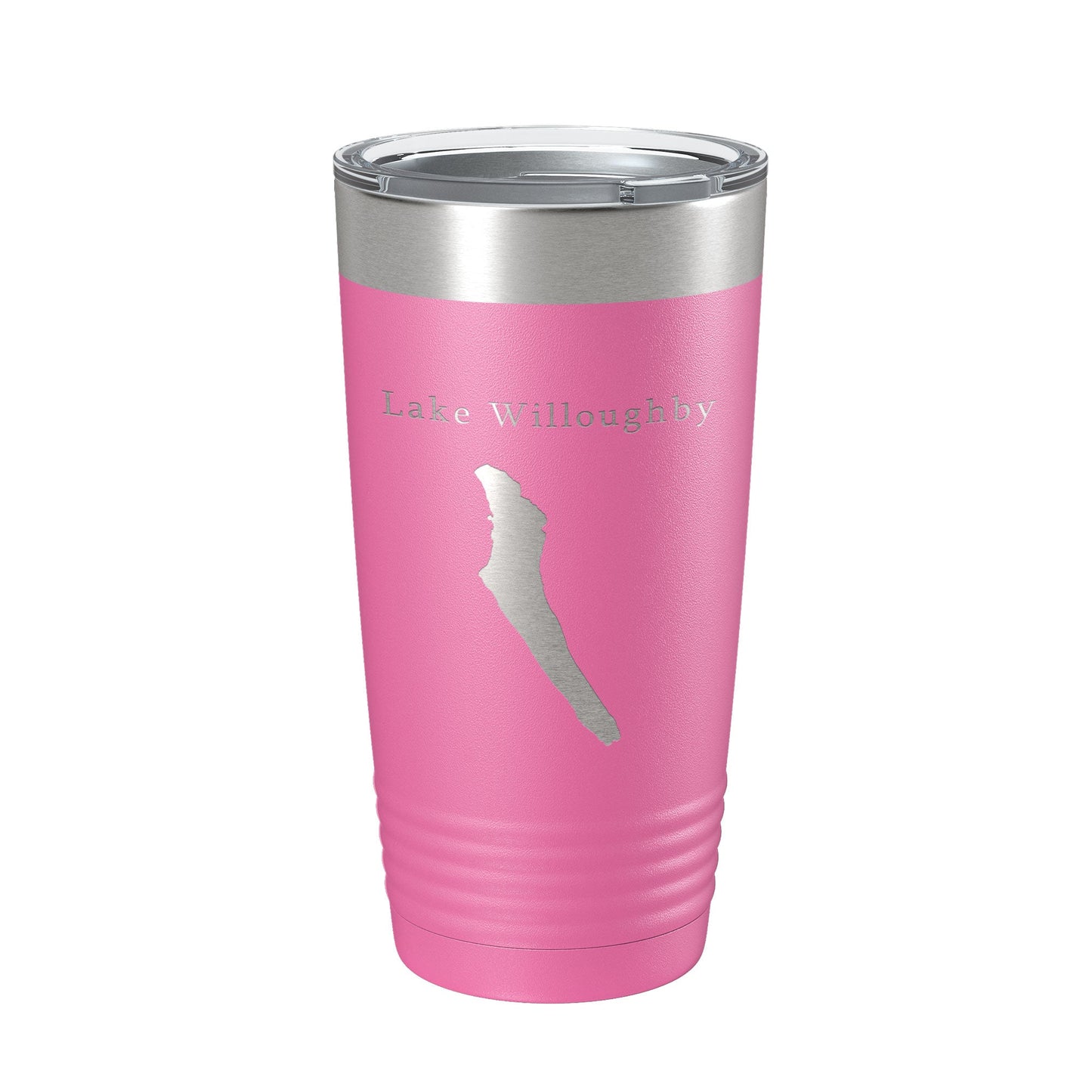 Lake Willoughby Map Tumbler Travel Mug Insulated Laser Engraved Coffee Cup Vermont 20 oz