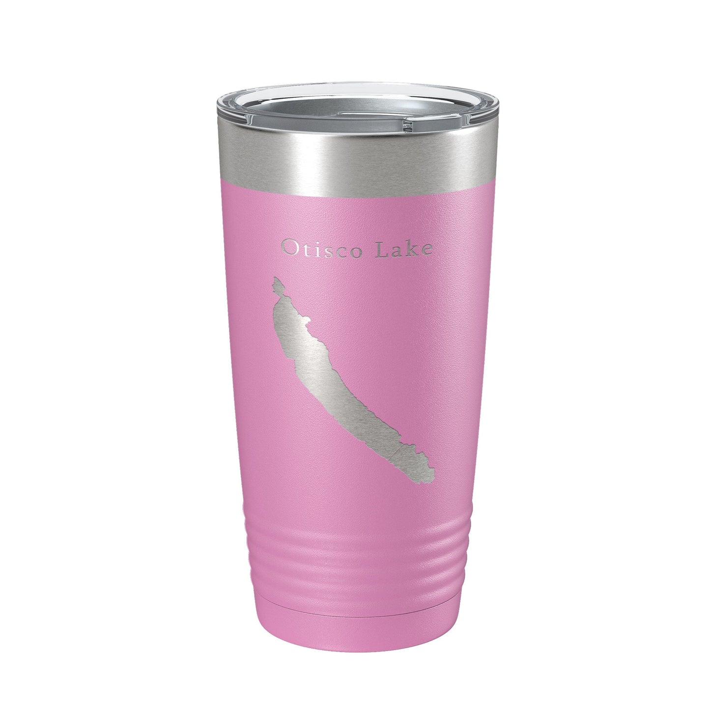 Otisco Lake Map Tumbler Travel Mug Insulated Laser Engraved Coffee Cup New York 20 oz